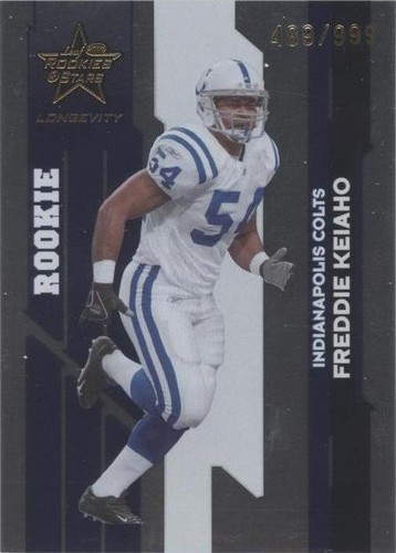 2006 Leaf Rookies & Stars Longevity Freddie Keiaho #139