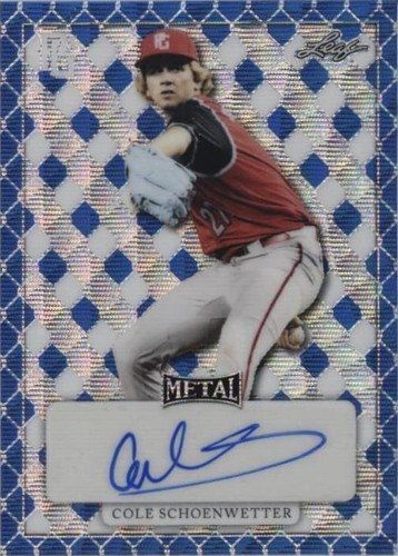 2022 Leaf Perfect Game All-American Classic - Cole Schoenwetter #MA-CS3
