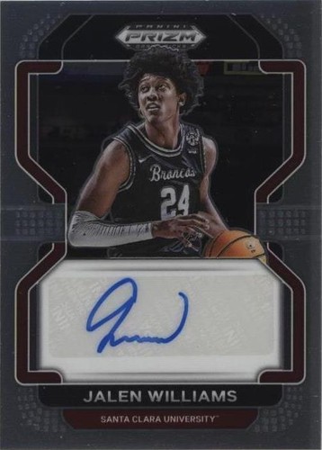 Jalen Williams PRIZM silver auto サインカード Jalen Williams PRIZM silver auto サインカード - メルカリ