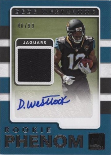 2017 Panini Donruss Dede Westbrook #RPJ-DS