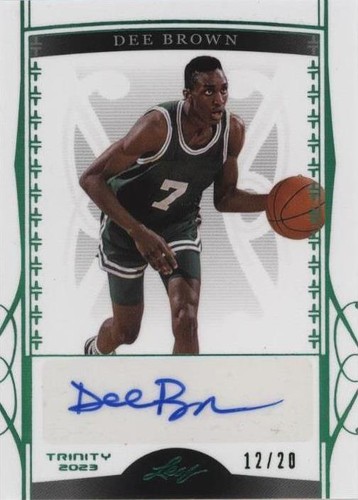 2022-23 Leaf Trinity - Dee Brown #BA-DB1