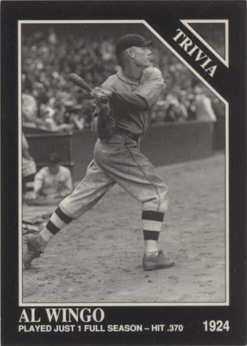 1992 The Sporting News Conlon Collection - Al Wingo #458