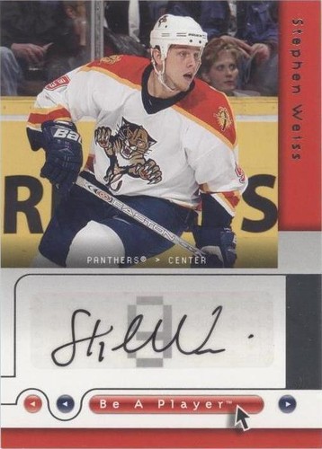 2005-06 Upper Deck Be a Player - Stephen Weiss #WE