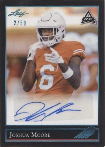 2021 Leaf Memories Joshua Moore #BG-JM2