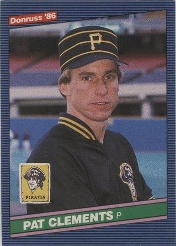 1986 Donruss - Pat Clements #600