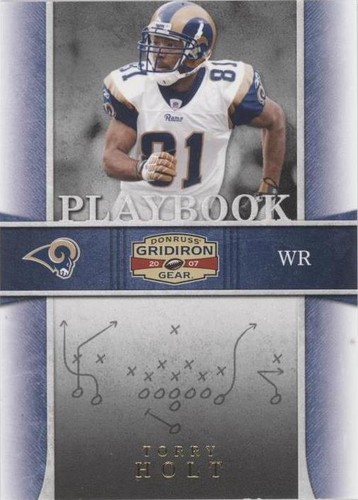 2007 Donruss Gridiron Gear Torry Holt #PB-13