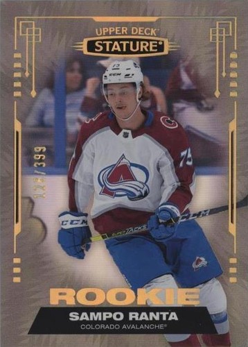2021-22 Upper Deck Stature - Sampo Ranta #115