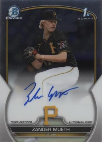2023 Bowman Draft - Zander Mueth #CDA-ZM