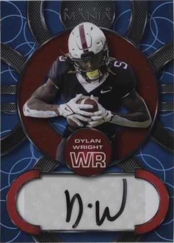 2022 Wild Card Auto Mania Retail Dylan Wright #AM-C3