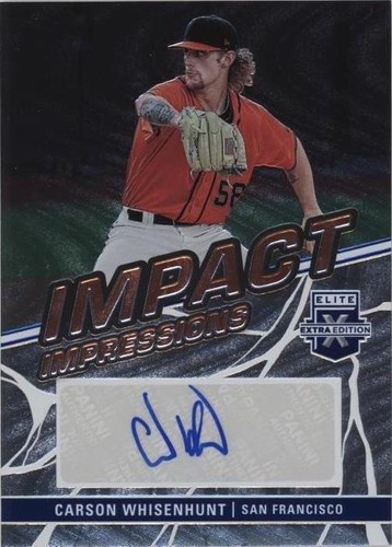 2023 Panini Elite Extra Edition - Carson Whisenhunt #II-CWH