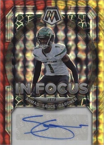 2023 Panini Mosaic Ahmad Gardner #IF-ASG