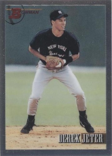 1998 Bowman Chrome Reprints Refractors #38 Derek Jeter - NM-MT | eBay