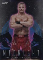 2024 Topps Midnight UFC - Sergei Pavlovich #49