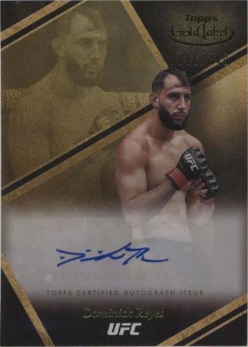 2024 Topps Gold Label UFC - Dominick Reyes #AUA-DRS