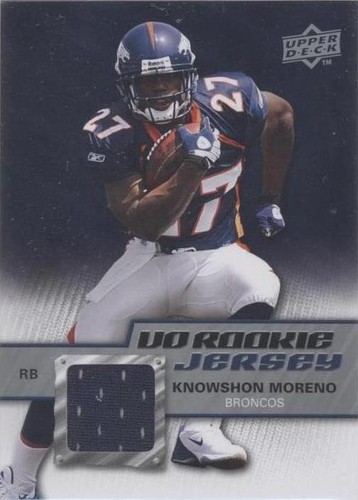 2009 Upper Deck Knowshon Moreno #RJ-KM