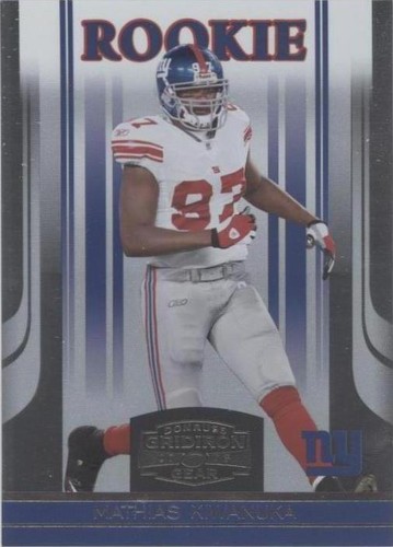 2006 Donruss Gridiron Gear Mathias Kiwanuka #177