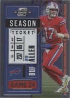 2020 Panini Contenders Optic Josh Allen #7