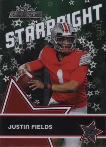 2021 Wild Card Alumination Justin Fields #SB-3