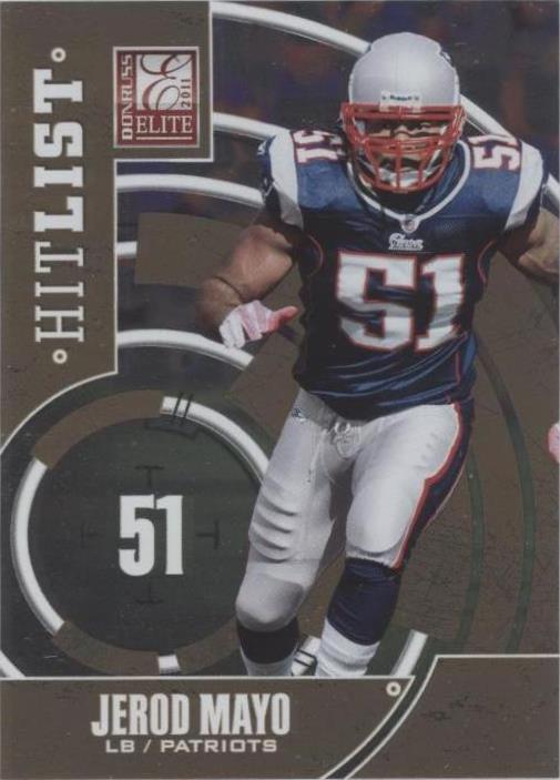 2011 Donruss Elite Jerod Mayo #14