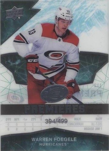 2018-19 Upper Deck Ice - Warren Foegele #112