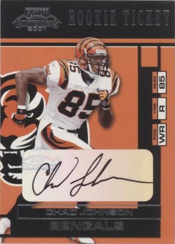 2001 Playoff Contenders Chad Johnson #113