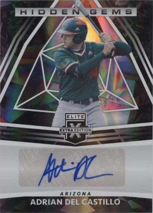 2022 Panini Elite Extra Edition - Adrian Del Castillo #HG-AC