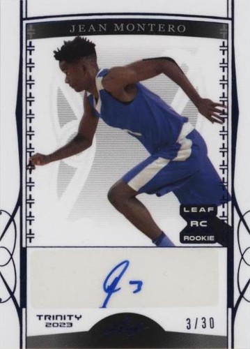 2022-23 Leaf Trinity - Jean Montero #BA-JM1