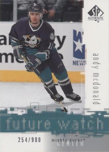 2000-01 SP Authentic - Andy McDonald #92