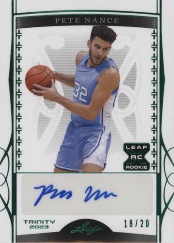 2022-23 Leaf Trinity - Pete Nance #BA-PN1