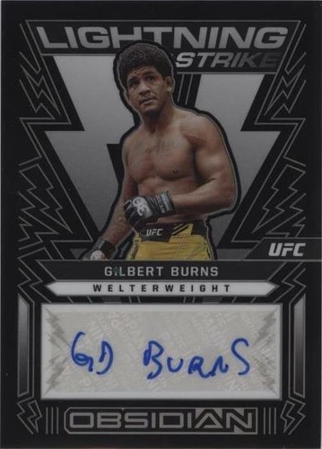 2023 Panini Chronicles UFC - Gilbert Burns #OL-GBN