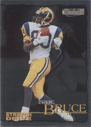1996 Pro Line II Memorabilia Isaac Bruce #DS24
