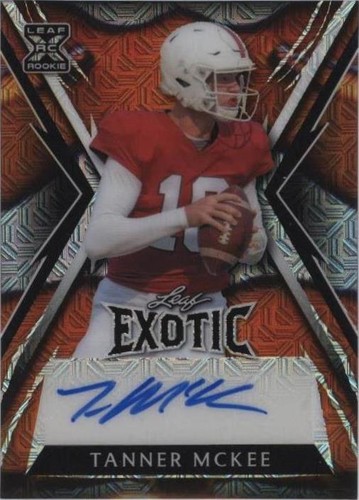 2023 Leaf Exotic Tanner McKee #BA-TM1