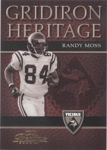 2003 Playoff Prestige Randy Moss #GH-1