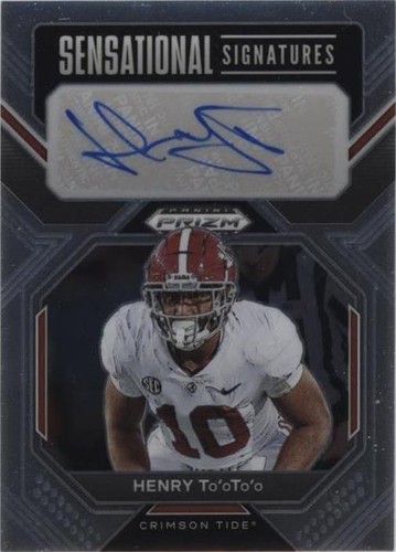 2023 Panini Prizm Draft Picks Henry To'oto'o #SS-HTT