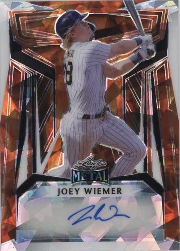 2023 Leaf Metal - Joey Wiemer #BA-JW3