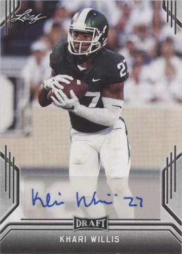 2019 Leaf Draft Khari Willis #BA-KW1