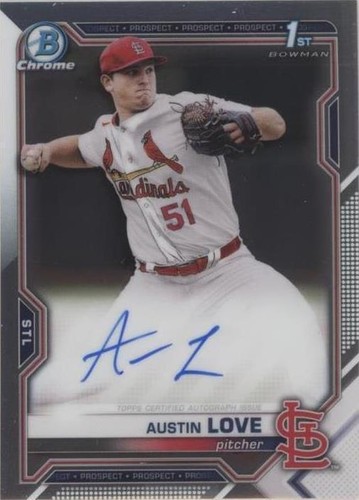 2021 Bowman Draft - Austin Love #CDA-AL