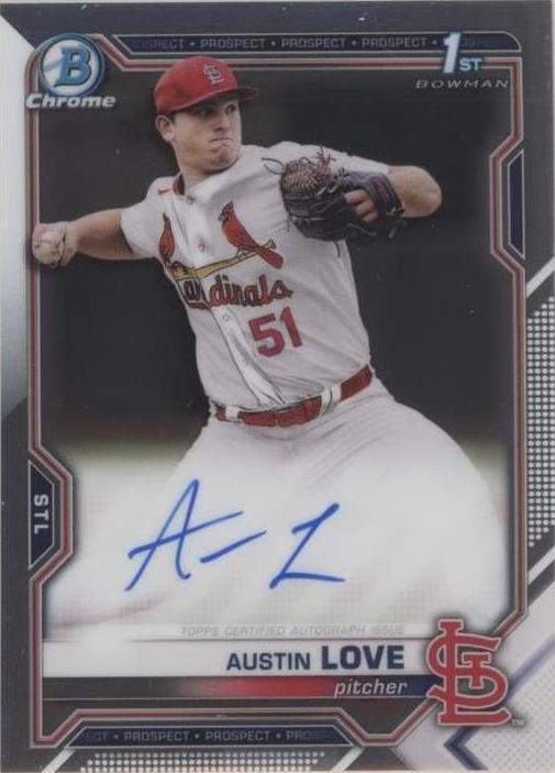 2021 Bowman Draft - Austin Love #CDA-AL