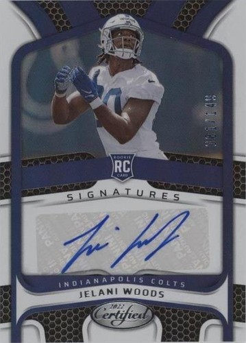 2022 Panini Certified Jelani Woods #RS-JW