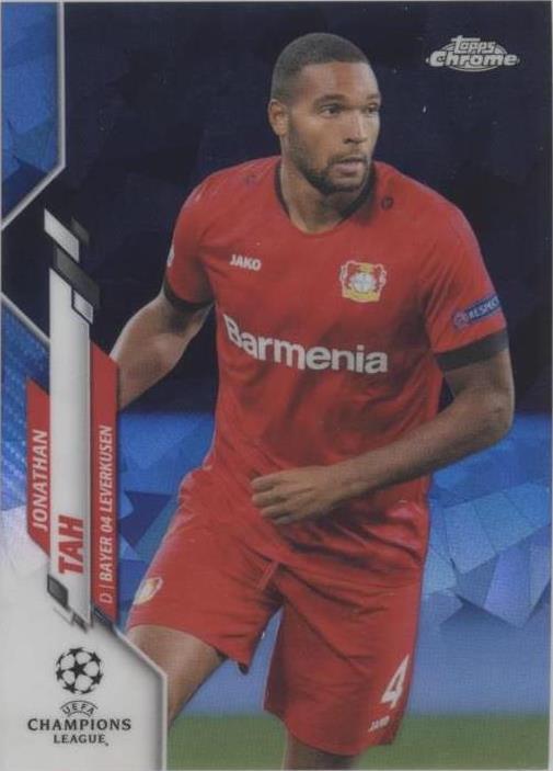 2019-20 Topps Chrome UCL Sapphire Edition Jonathan Tah #20