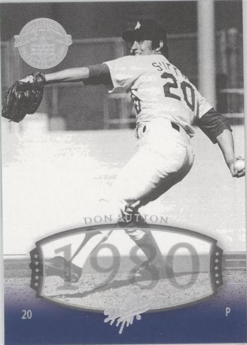 Upper Deck Legends Timeless Teams 2004 - Don Sutton #177
