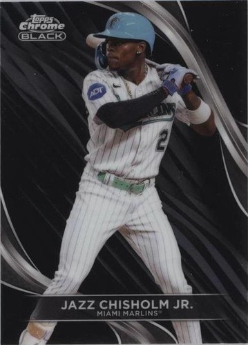 2024 Topps Chrome Black - Jazz Chisholm #74
