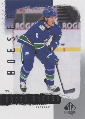 2020-21 SP Authentic - Brock Boeser #R16