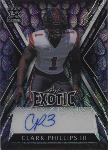 2023 Leaf Exotic Clark Phillips III #BA-CP3