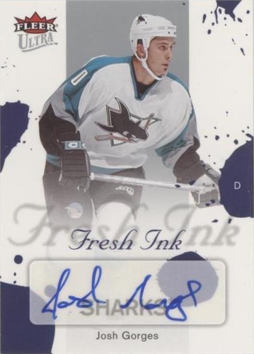 2005-06 Fleer Ultra - Josh Gorges #FI-JG