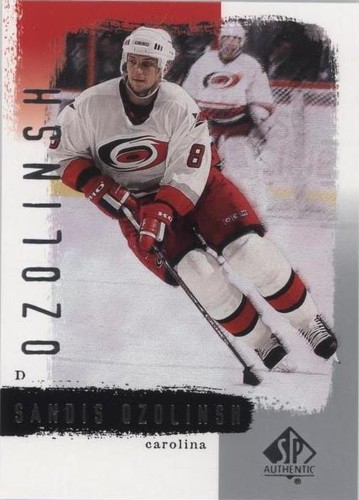 2000-01 SP Authentic - Sandis Ozolinsh #18