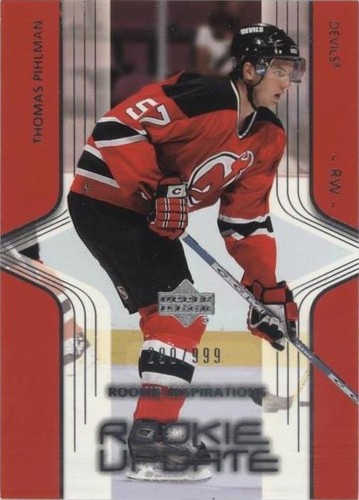 2003-04 Upper Deck Rookie Update - Thomas Pihlman #124