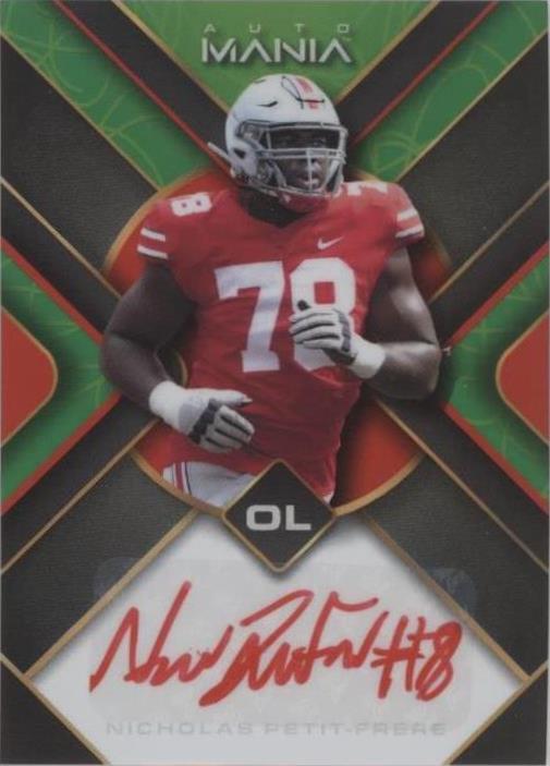 2022 Wild Card Auto Mania Nicholas Petit-Frere #AM-TH32
