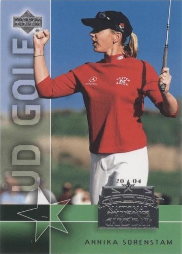 2004 National Trading Card Day - Annika Sörenstam #UD-1