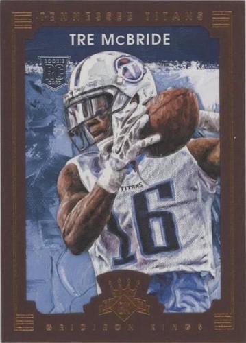 2015 Panini Gridiron Kings Tre McBride #160